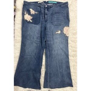 pilcro and the letterpress anthologie patchwork jeans